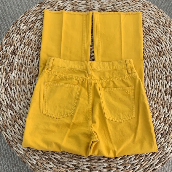 Tory Burch Gold Crest Bootcut Jean - Picture 4 of 15